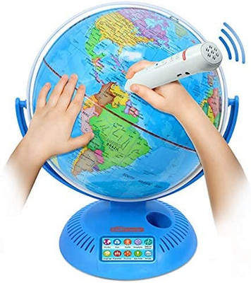Talking Globe, 9  Interactive Globe for Kids Learning with Smart Pen, Educationa