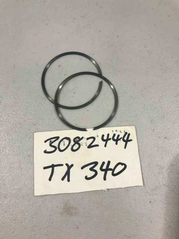 NOS Polaris TX TXC 340 Piston Rings Vintage 76 77 78 79 80 3082444 Starfire