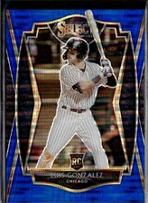 2021 Panini Select #170 Luis Gonzalez Blue Pulsar Prizm #/13 Rookie White Sox
