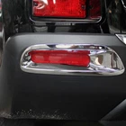 For Toyota Highlander 2011-2013 chrome Auto Rear Tail Fog Light Lamps Cover Trim