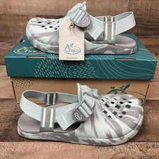 Chaco Chillos Clog Women Sz 8 Green Mist Shoe Sandal Slip On Chacos JCH109436