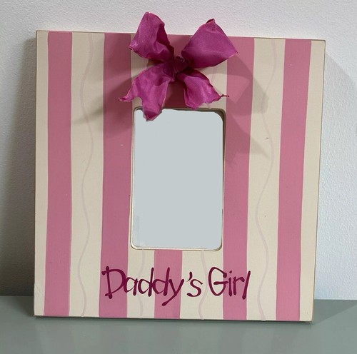 🎀 Daddy’s Girl Picture Frame 🎀 Gender Reveal baby shower birthday