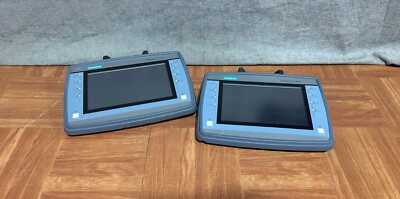 Siemens Simatic HMI KTP700F Mobile Panel UNTESTED LOT OF 2 6AV2 125-2GB23-0AX0