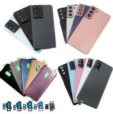 Back Cover With Camera Lens For Samsung Galaxy S8 S9 S10 S20 S21 S22 S23 New