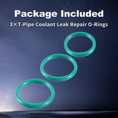 Engine Radiator Hose T-Pipe Coolant Leak O-Rings Seal Set for Ford 926-168 - Foto 6 di 7