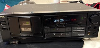 Serviced Aiwa Ad f800K Stereo Three Head Cassette Deck ￼￼
