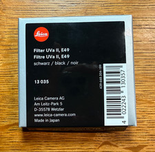 Leica E49 UVa II 49mm Lens Filter 13035