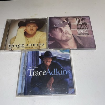 TRACE ADKINS Lot Of 3 Used CD s More, Cowboys Back In Town, Greatest Hits