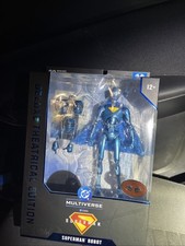 MCFARLANE DC Multiverse Superman Robot Movie Platinum Theatrical Edition