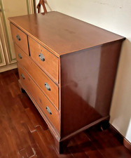 Comò antico / cassettiera in legno massello – 4 cassetti – primi ‘900