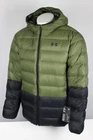 Under Armour Men's Infrared Legend Down Hoodie Jacket 600 FP Green Black 1385837