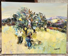 The Harvest by Christian JEQUEL born in 1935