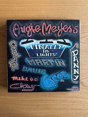 Augie Meyers - Finally In Lights! - 1977 US country Vinyl Record LP