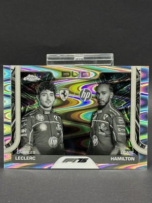  Ferrari Duo Charles Leclerc & Lewis Hamilton Ferrari - Topps Chrome F1 2025 