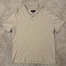 Banana Republic Luxe Touch Performance Polo Mens Large Short Sleeve Shirt