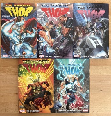 The Immortal Thor (2023) by Al Ewing Volume 1-5 TPB Complete Series Lot Marvel