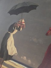 The Singing Butler~By Jack Vettriano, Oversized Framed Print 34x28”