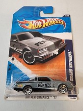 HOT WHEELS Buick Grand National Gray Pennzoil HW Performance Mainline V5225 2011