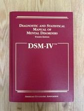 Dsm-iv Diagnostic Statistical Manual Of Mental Disorders 4th Edition Hardcover Dsm-iv Diagnostic Statistical Manual Of Mental Disorders 4th Edition Hardcover