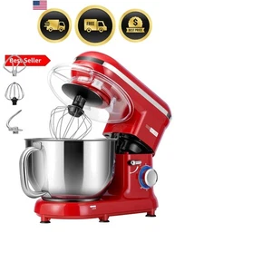 Stand Mixer, 660W 10 Speed 6 Quart Tilt-Head Kitchen Electric Food Mixer with...