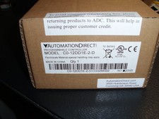 Analog Click PLC  AUTOMATION DIRECT C0-12DD1E...