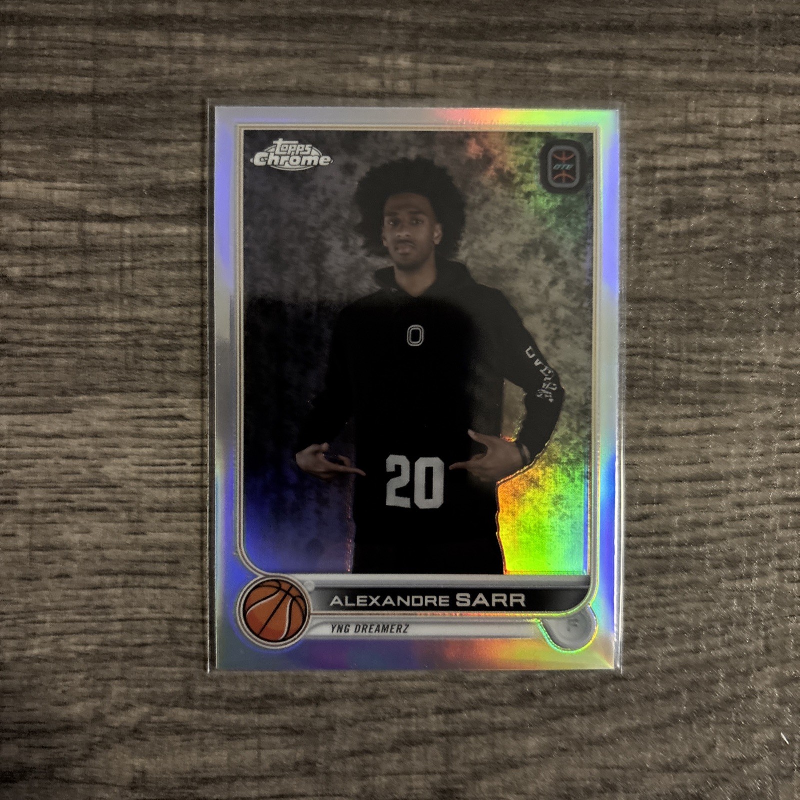 2022-23 Topps Chrome OTE Overtime Elite - Refractor #52 Alexandre Sarr (RC)