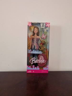 What a Weekend! Mattel Barbie with Puppy 2005 - New In Box 