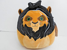 Squishmallow Disney The Lion King "Scar" Plush 8" NWT Jazzwares