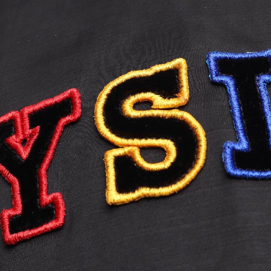 Giubbotto Bomber Saint Laurent Nero Bianco 48 Nuovo