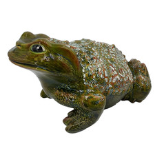 Arnels Large Ceramic Bullfrog Garden Statue Figurine — listing 4
