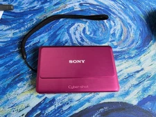 Sony Cyber-Shot DSC-TX9 12.2MP CMOS Vintage Digital Camera - Rose Red