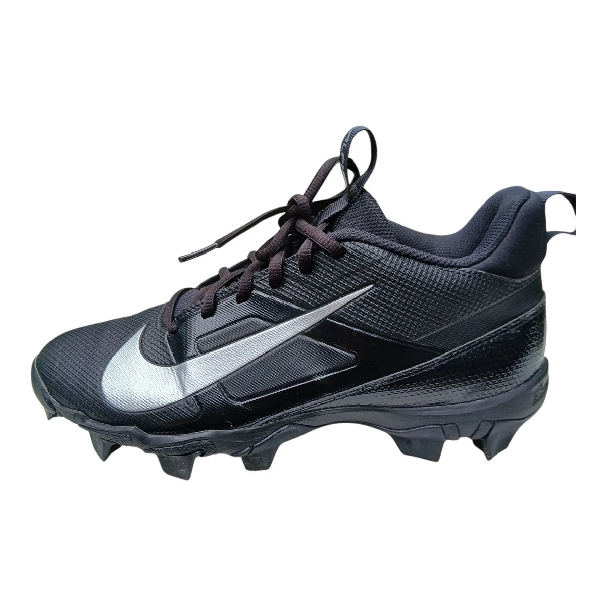 Nike Football Cleats Alpha Menace 4 Shark Black Metallic Silver FN0028-002 Sz 8 New Men main image 2