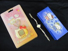 Hello Kitty Pocket Love Watch Used Yellowed Unused Display