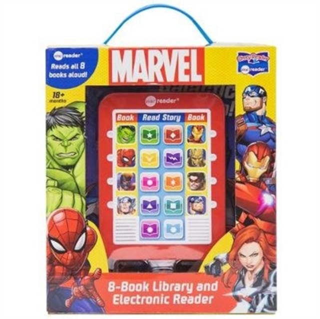 Marvel: Me Reader 8-Book Library and Electronic Reader Sound Book Set by PI Kids