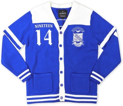 Big Boy Phi Beta/&Beta; Sigma Divine 9 S8 Sweater Cardigan