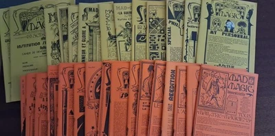 MAD MAGIC revues de magie créées en 1976 par Jean Merlin - numéros rares. - Photo 1/2