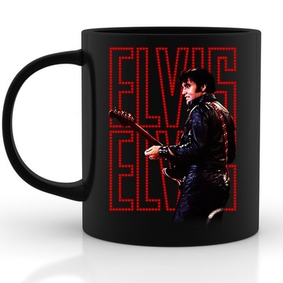 Elvis Presley Mug, 1968 Comeback Special Rock Star Coffee Cup 11oz 15oz