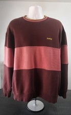 Levis Sweatshirt Mens XXL Logo Pullover Crewneck Fleece Pullover