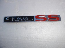 1963-1964 CHEVROLET NOVA SS TRUNK EMBLEM-SUPER SPORT-3793606-TRIM PARTS-USA MADE