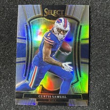 2025 Panini Select - Premier Level Curtis Samuel #184 Silver Prizm