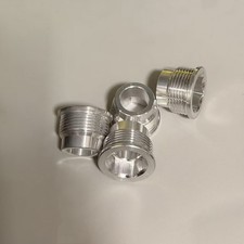 4pcs Aluminum Fuel Injection Valve Insert For VW Golf Jetta Passat A3 058133555