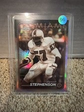 Dwight Stephenson 2024 Topps Chrome Refractor #111 Miami Dolphins
