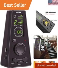 Multifunctional Digital Metronome with Voice Counting Quick-Adjust Tempo