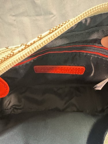 Tommy Hilfiger Crossbody Hand Purse Monogram Logo Light Brown crossbody bag NWT - Picture 6 of 10