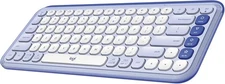 Logitech POP ICON Keys Wireless Bluetooth Keyboard - Purple (/RT6-24131-POP-I...
