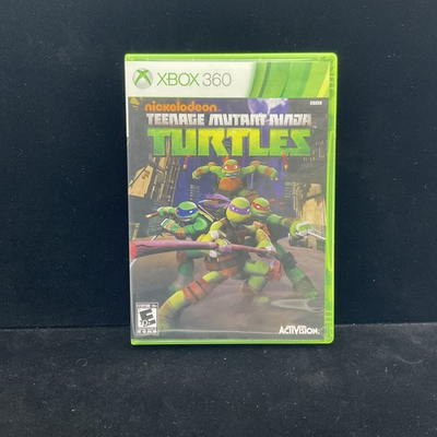 #ad #ad Teenage Mutant Ninja Turtles Xbox 360 Tested amp; Working Clean 1 Yr Warranty $18.55