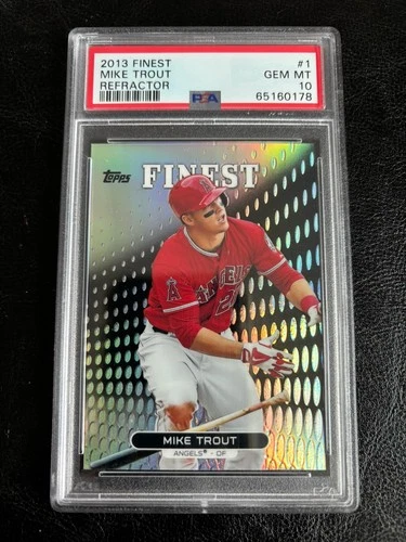2013 Topps Finest - Mike Trout #1 Refractor