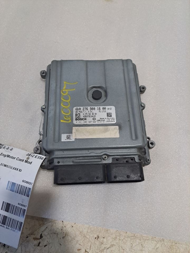 2012 E350 Engine Computer/Module Ecu/Ecm/Pcm Sku#4373733