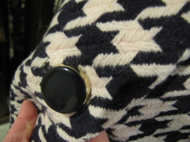 Kate Spade New York Tweed Coat Size Large! Rare! image 8