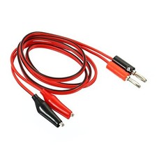 Test Leads, Multimeter Banana Plug to Alligator Clip Test Cable  Testing
